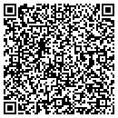 QR code with J B's Liquor contacts