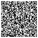 QR code with H&H Carpet contacts