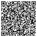 QR code with K M Davis Inc contacts