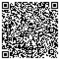 QR code with G & F Tile Co contacts