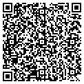 QR code with B & D Carpet Castle contacts
