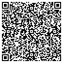 QR code with P J Hamlett contacts