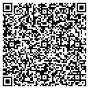 QR code with H & H Flooring contacts