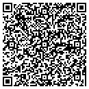 QR code with B J's Donut contacts