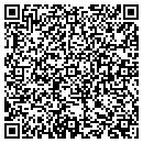 QR code with H M Carpet contacts