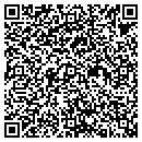 QR code with P T Donut contacts