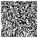 QR code with P I Security contacts