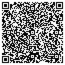 QR code with V & P Nurseries contacts