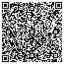 QR code with E Hughes contacts