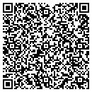 QR code with P J Liquor contacts