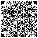 QR code with B & B House of Carpet contacts