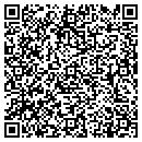 QR code with 3 H Stables contacts