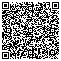 QR code with B & L Floorcovering contacts