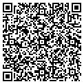 QR code with P & M Service contacts
