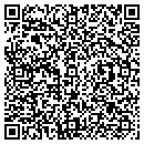 QR code with H & H Carpet contacts
