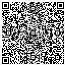 QR code with C & B Cattle contacts