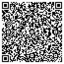 QR code with P J's Carpet contacts