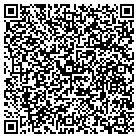 QR code with H & H Pulpwood & Logging contacts