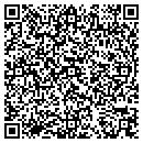 QR code with P J P Nursery contacts