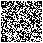 QR code with H & B Property Management contacts