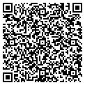QR code with M K Karate contacts