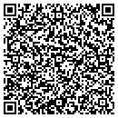 QR code with H & T Carpet Shop contacts