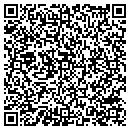 QR code with E & W Carpet contacts