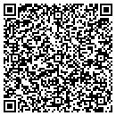 QR code with H Design contacts