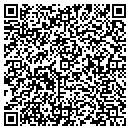 QR code with H C F Inc contacts