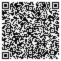 QR code with M & B Meats contacts