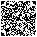 QR code with P Maccari contacts