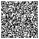 QR code with K & V LLC contacts