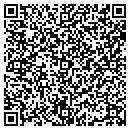 QR code with V Salon For Men contacts