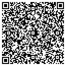 QR code with H N Vance DDS contacts