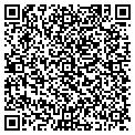 QR code with D & D King contacts