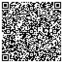 QR code with B & R Riding Stables contacts