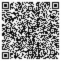 QR code with B's Yardstick contacts