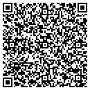 QR code with R R Crafts/Fabric & Wood contacts