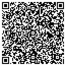 QR code with J & B Quilting & Fabric contacts