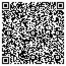QR code with R R Fabric contacts