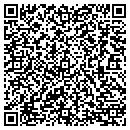 QR code with C & G Custom Woodworks contacts