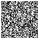 QR code with D & J Ranch contacts
