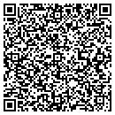 QR code with V & H Stables contacts