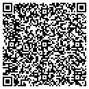 QR code with M Hubbard Construction contacts