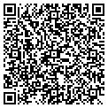 QR code with P & R Builders contacts