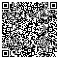 QR code with P & F T Shirts contacts