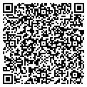 QR code with G F V Inc contacts