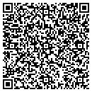 QR code with H & B Apparel contacts