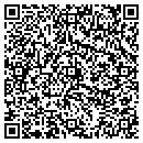 QR code with P Russell Inc contacts