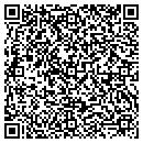 QR code with B & E Landscaping Inc contacts